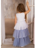 Fashion Layered Tulle Flower Girl Dress